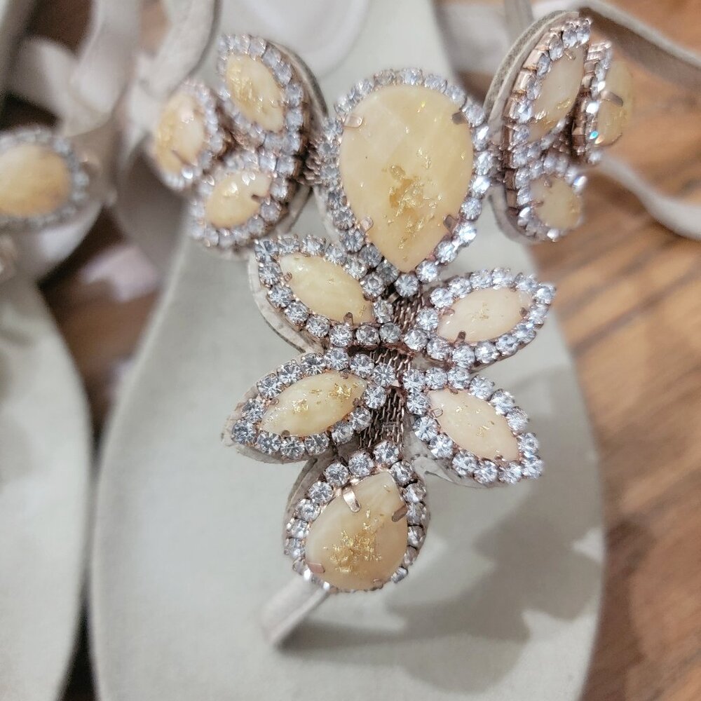Kenneth Cole Rhinestone  Sandals - Picture 3 of 6